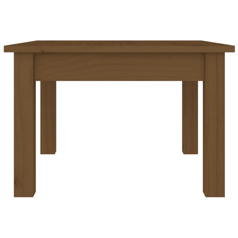 vidaXL Coffee Table Honey Brown 45x45x30 cm Solid Wood Pine