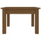vidaXL Coffee Table Honey Brown 45x45x30 cm Solid Wood Pine