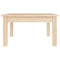 vidaXL Coffee Table 55x55x30 cm Solid Wood Pine