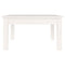 vidaXL Coffee Table White 55x55x30 cm Solid Wood Pine
