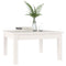 vidaXL Coffee Table White 55x55x30 cm Solid Wood Pine