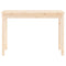 vidaXL Console Table 110x40x75 cm Solid Wood Pine