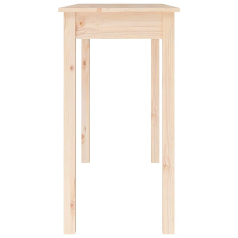 vidaXL Console Table 110x40x75 cm Solid Wood Pine
