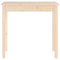 vidaXL Console Table 80x40x75 cm Solid Wood Pine