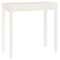 vidaXL Console Table White 80x40x75 cm Solid Wood Pine