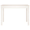 vidaXL Dining Table White 110x55x75 cm Solid Wood Pine