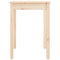 vidaXL Dining Table 55x55x75 cm Solid Wood Pine
