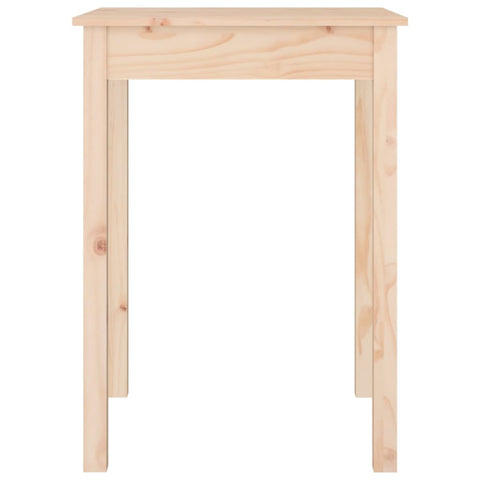 vidaXL Dining Table 55x55x75 cm Solid Wood Pine