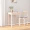 vidaXL Dining Table 55x55x75 cm Solid Wood Pine