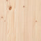 vidaXL Dining Table 55x55x75 cm Solid Wood Pine