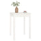 vidaXL Dining Table White 55x55x75 cm Solid Wood Pine