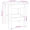 vidaXL Coffee Table White 35x35x40 cm Solid Wood Pine