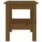 vidaXL Coffee Table Honey Brown 35x35x40 cm Solid Wood Pine