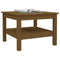 vidaXL Coffee Table Honey Brown 55x55x40 cm Solid Wood Pine