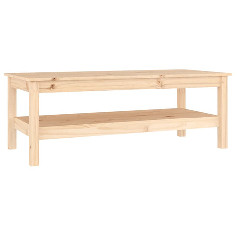 vidaXL Coffee Table 110x50x40 cm Solid Wood Pine