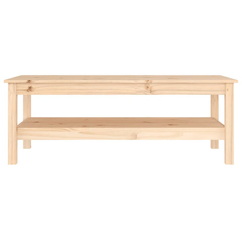 vidaXL Coffee Table 110x50x40 cm Solid Wood Pine