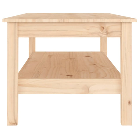 vidaXL Coffee Table 110x50x40 cm Solid Wood Pine
