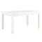 vidaXL Coffee Table White 80x50x40 cm Solid Wood Pine