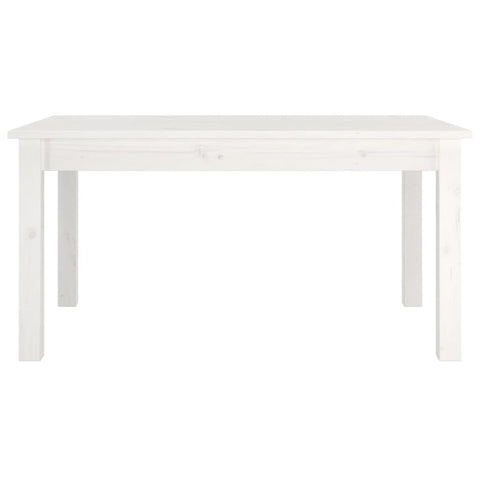 vidaXL Coffee Table White 80x50x40 cm Solid Wood Pine