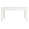 vidaXL Coffee Table White 80x50x40 cm Solid Wood Pine