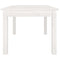 vidaXL Coffee Table White 80x50x40 cm Solid Wood Pine