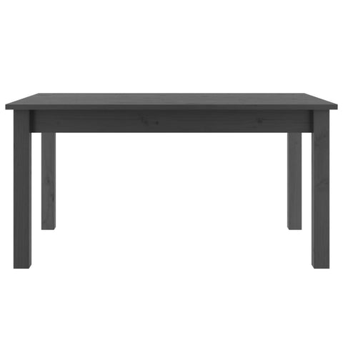 vidaXL Coffee Table Grey 80x50x40 cm Solid Wood Pine
