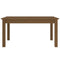 vidaXL Coffee Table Honey Brown 80x50x40 cm Solid Wood Pine