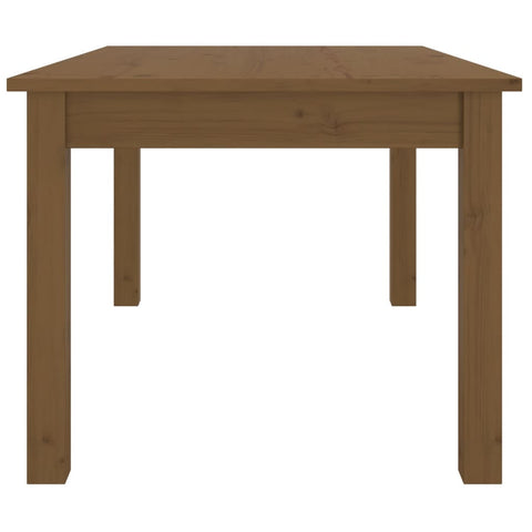 vidaXL Coffee Table Honey Brown 80x50x40 cm Solid Wood Pine