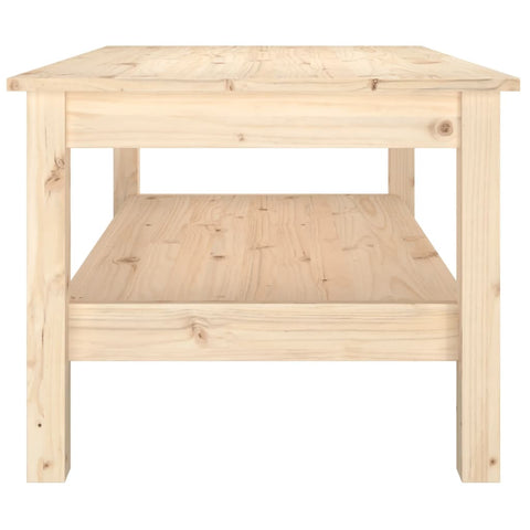 vidaXL Coffee Table 80x50x40 cm Solid Wood Pine