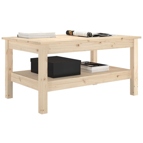 vidaXL Coffee Table 80x50x40 cm Solid Wood Pine