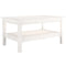 vidaXL Coffee Table White 80x50x40 cm Solid Wood Pine