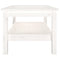 vidaXL Coffee Table White 80x50x40 cm Solid Wood Pine