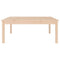 vidaXL Coffee Table 100x100x40 cm Solid Wood Pine