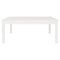 vidaXL Coffee Table White 100x100x40 cm Solid Wood Pine