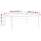 vidaXL Coffee Table White 100x100x40 cm Solid Wood Pine