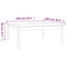 vidaXL Coffee Table Honey Brown 100x100x40 cm Solid Wood Pine