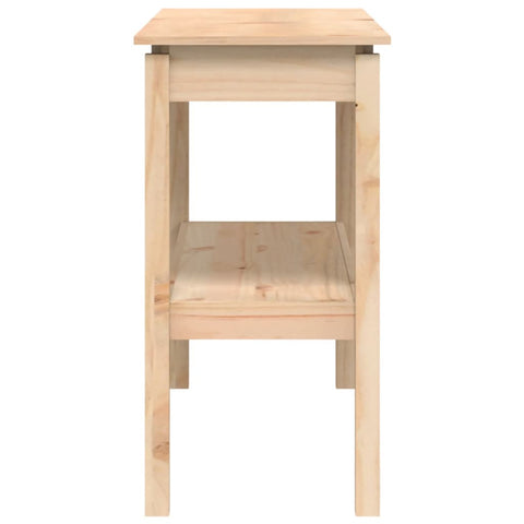 vidaXL Console Table 110x40x75 cm Solid Wood Pine