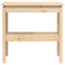 vidaXL Console Table 80x40x75 cm Solid Wood Pine