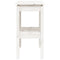 vidaXL Console Table White 80x40x75 cm Solid Wood Pine