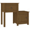 vidaXL Bedside Cabinet 2pcs Honey Brown 79.5x38x65.5cm Solid Wood Pine