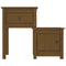 vidaXL Bedside Cabinet 2pcs Honey Brown 79.5x38x65.5cm Solid Wood Pine