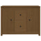 vidaXL Sideboard Honey Brown 100x35x74 cm Solid Wood Pine