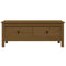 vidaXL Coffee Table Honey Brown 100x50x40 cm Solid Wood Pine