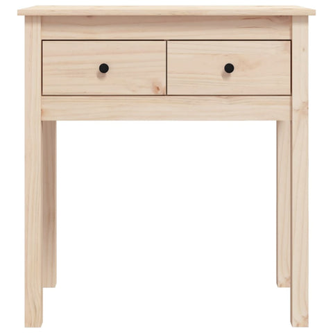 vidaXL Console Table 70x35x75 cm Solid Wood Pine
