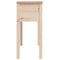 vidaXL Console Table 70x35x75 cm Solid Wood Pine