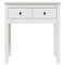 vidaXL Console Table White 70x35x75 cm Solid Wood Pine