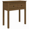 vidaXL Console Table Honey Brown 70x35x75 cm Solid Wood Pine