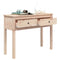 vidaXL Console Table 100x35x75 cm Solid Wood Pine