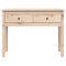 vidaXL Console Table 100x35x75 cm Solid Wood Pine