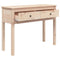 vidaXL Console Table 100x35x75 cm Solid Wood Pine